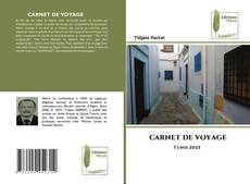 Capa do livro de CARNET DE VOYAGE 