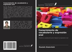 Copertina di Conocimiento de vocabulario y expresión oral