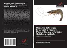 Buchcover von Badanie dotyczące krewetek z rodziny Penaeidae na wybrzeżu Odisha w Indiach
