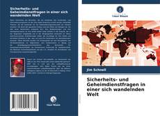 Sicherheits- und Geheimdienstfragen in einer sich wandelnden Welt的封面