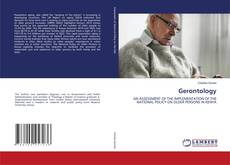 Buchcover von Gerontology