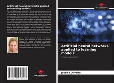 Buchcover von Artificial neural networks applied to learning models