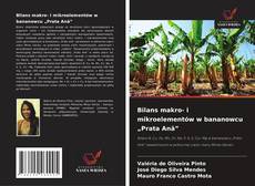 Copertina di Bilans makro- i mikroelementów w bananowcu „Prata Anã”