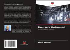Bookcover of Études sur le développement