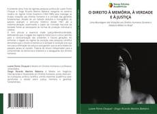 Borítókép a  O DIREITO À MEMÓRIA, À VERDADE E À JUSTIÇA - hoz