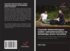 Couverture de Czynniki determinujące wybór zakwaterowania na kempingu przez turystów