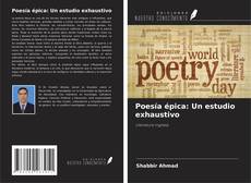 Copertina di Poesía épica: Un estudio exhaustivo
