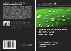 Aplicación autolimpiante de materiales nanoporosos的封面