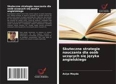 Buchcover von Skuteczne strategie nauczania dla osób uczących się języka angielskiego