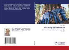 Learning to Be Human kitap kapağı