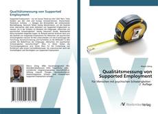 Buchcover von Qualitätsmessung von Supported Employment
