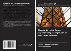 Copertina di Modelo de vida a fatiga exponencial para vigas con un solo canto entallado