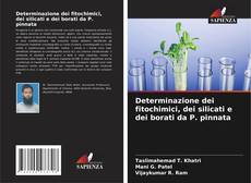 Capa do livro de Determinazione dei fitochimici, dei silicati e dei borati da P. pinnata 