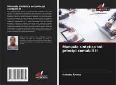 Capa do livro de Manuale sintetico sui principi contabili II 