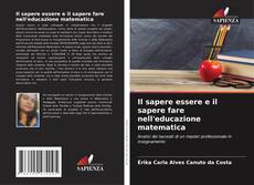Bookcover of Il sapere essere e il sapere fare nell'educazione matematica