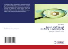 Buchcover von System analysis and modeling in cybersecurity