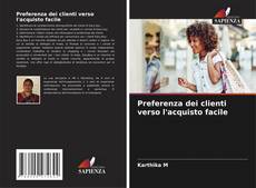 Capa do livro de Preferenza dei clienti verso l'acquisto facile 