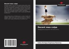Portada del libro de Decent mea culpa