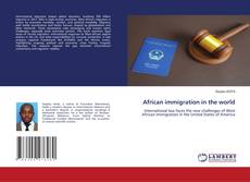 Capa do livro de African immigration in the world 