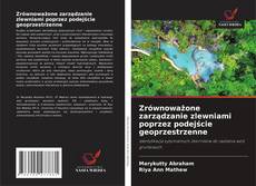 Buchcover von Zrównoważone zarządzanie zlewniami poprzez podejście geoprzestrzenne