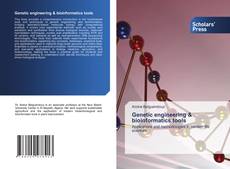 Couverture de Genetic engineering & bioinformatics tools