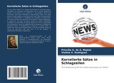 Buchcover von Korrelierte Sätze in Schlagzeilen