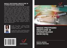 Buchcover von NAGŁE PRZYPADKI MEDYCZNE W STOMATOLOGII DZIECIĘCEJ