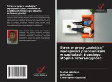 Couverture de Stres w pracy „zabójcą” wydajności pracowników w szpitalach trzeciego stopnia referencyjności