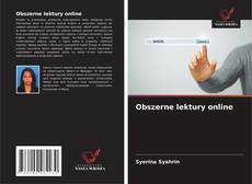 Buchcover von Obszerne lektury online