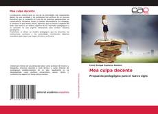 Portada del libro de Mea culpa decente