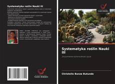Buchcover von Systematyka roślin Nauki III