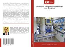 Buchcover von Techniques de reminéralisation des eaux dessalées