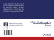 Portada del libro de Inclusive Education Program Implementation of Early Children