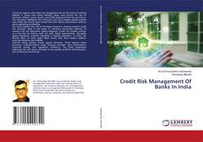 Buchcover von Credit Risk Management Of Banks In India
