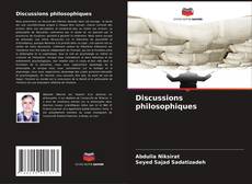 Capa do livro de Discussions philosophiques 