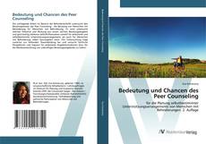 Couverture de Bedeutung und Chancen des Peer Counseling