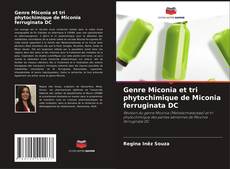 Buchcover von Genre Miconia et tri phytochimique de Miconia ferruginata DC
