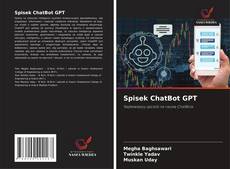 Buchcover von Spisek ChatBot GPT