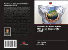 Capa do livro de Poudres et films épais KNN pour dispositifs MEMS 