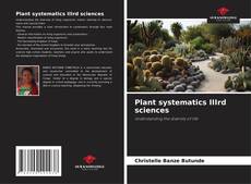 Plant systematics IIIrd sciences kitap kapağı