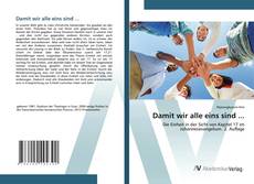 Couverture de Damit wir alle eins sind ...