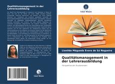 Capa do livro de Qualitätsmanagement in der Lehrerausbildung 
