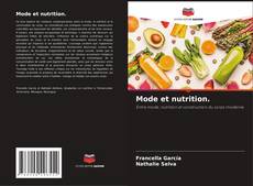 Capa do livro de Mode et nutrition. 