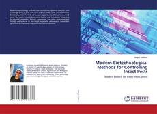 Capa do livro de Modern Biotechnological Methods for Controlling Insect Pests 