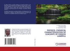 Обложка PHYSICO- CHEMICAL CHARACTERIZATION OF LEACHATE OF PASSIVE LANDFILL