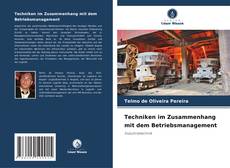 Couverture de Techniken im Zusammenhang mit dem Betriebsmanagement