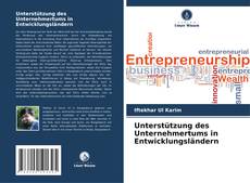 Copertina di Unterstützung des Unternehmertums in Entwicklungsländern