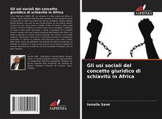 Buchcover von Gli usi sociali del concetto giuridico di schiavitù in Africa