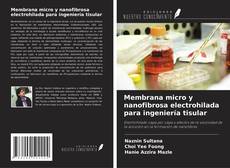 Copertina di Membrana micro y nanofibrosa electrohilada para ingeniería tisular