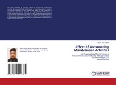 Couverture de Effect of Outsourcing Maintenance Activities